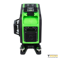 Комплект: лазерный уровень RGK PR-38G + штатив RGK F170 приемник RGK LD-9 рейка RGK LR-2