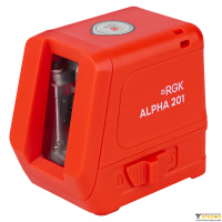 Лазерный уровень RGK ALPHA 201 с красным лучом
