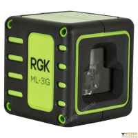 Комплект: лазерный уровень RGK ML-31G с калибровкой + штатив RGK F170