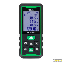 Лазерный дальномер RGK DL100G (с поверкой) - зеленый луч