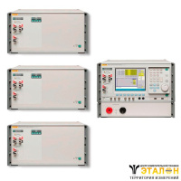 Fluke 6145A - четырехфазная система (один основной эталон Fluke 6105A и три вспомогательных эталона Fluke 6106A)