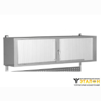 ПО-ЖЛ-18 RAL7035 - полка-бокс жалюзийная 1800х400х300 мм