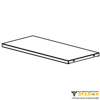 ПО-СР-12-7/1 Констант LAB RAL9010 - полка нижняя лабораторного стола под тумбу 1200х700 мм