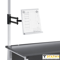 ППЧ-01/ДЕ LAB RAL9010 - подставка под чертежи для лабораторных столов серий Дельта