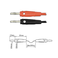 ПрофКиП PTL904-4 измерительные провода 4 мм Male-Male
