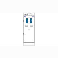 ШЭРА-Т-4006 - шкаф защит двухобмоточного трансформатора, АУВ стороны ВН и НН и автоматического регулирования напряжения