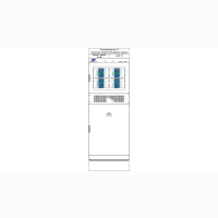 ШЭРА-Т-4007 - шкаф защит двухобмоточного трансформатора, АУВ стороны ВН и НН и автоматического регулирования напряжения
