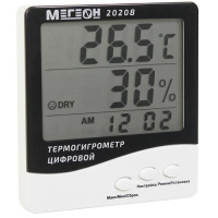 МЕГЕОН 20208 - термогигрометр настольный