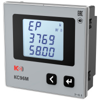 КС96М-К3 - многофункциональный электроизмерительный прибор 1RS-485/2DI/2DO (лицевая панель 96х96 мм)
