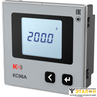 КС96А-К1 - амперметр одноканальный 1RS-485 (лицевая панель 96х96 мм)