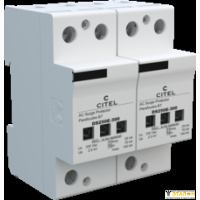 CITEL DS252E-300 УЗИП Тип 1+2Схема (2+0), 3 полюса,TNС, UN230/UC330 Vac, Iimp - 25 kA Itotal 50 kA -In=70kA, Imax=140kA, (сигнализация визуальная + дистанционная)