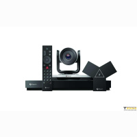 Poly G7500 EE4-12x — система видеоконференцсвязи (кодек G7500, камера Eagle Eye IV-12x , IP-микрофон, Bluetooth контроллер, комплект кабелей)