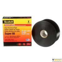 3M Scotсh Super 88 - изоляционная лента высшего класса, 38 мм х 33 м х 0,22 мм
