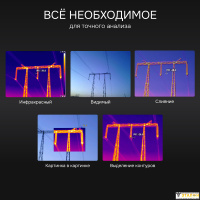 Тепловизор RGK TL-640 Pro в комплекте с телеобъективами 12&deg; и 6&deg;