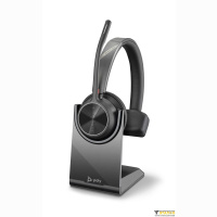 Poly Voyager 4310-M UC - беспроводная гарнитура для ПК и мобильных устройств (Bluetooth, USB-C, Mono, MS Teams, зарядная подставка)