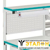 1/2 ПФП-14 LAB RAL9010 - панель перфорированная 1/2 для лабораторных столов 1400мм