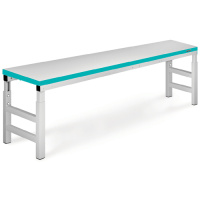 Р-СК LAB RAL9010 - скамья для раздевалки 1500*400