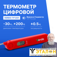 Verdo TF1201 Термометр цифровой со складным зондом