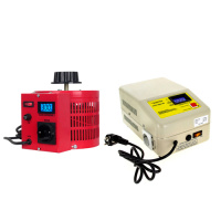 SUNTEK 2000ВА RED (8А, 0-300В) + SUNTEK ЭМ 2000 ВА - комплект однофазного автотрансформатора ЛАТР и электромеханического стабилизатора напряжения