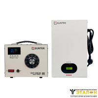 SUNTEK 2000ВА GRAY (8А, 0-300В) + SUNTEK QUANTUM 2000 ВА - комплект однофазного автотрансформатора ЛАТР и инверторного стабилизатора напряжения