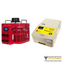SUNTEK 5000ВА RED (20А, 0-300В) + SUNTEK ЭМ 5000 ВА - комплект однофазного автотрансформатора ЛАТР и электромеханического стабилизатора напряжения