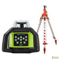 Комплект: ротационный нивелир RGK SP-612G с калибровкой + элевационный штатив RGK SH-340