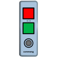 Commeng CR IP-2501 - сигнальная панель для применения в чистых помещениях