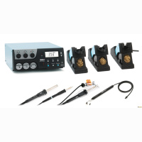 Weller WR 3000M (360–400 Вт). Трехканальная паяльная станция