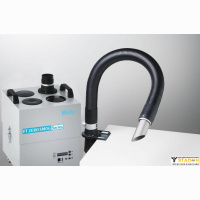 Weller (53663699N). Дымоуловитель Zero Smog 4 V Kit 1 Nozzle с вытяжной гибкой трубой (сопло)