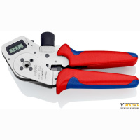 KNIPEX KN-975263DG. Кримпер для тетрагональной опрессовки