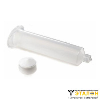 7550LL1NW-250 Шприц дозатора бесцветный с белым поршнем 55сс (250шт) Techcon