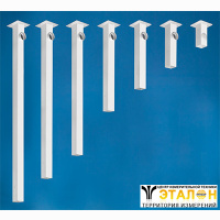 Alsident 2-100-2000-20. Потолочное крепление дымоприемника100×2000 мм