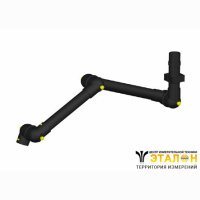 Alsident 75-6555-3-6. Дымоприемник 3-секционный антистатический потолочный (без раструба)