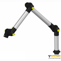 Alsident 50-3727-1-6. Дымоприемник 3-секционный антистатический настольный (без раструба)