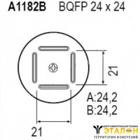 A1182B - сменная головка для HAKKO 850B, 852B, FR-801, FR-802, FR-803