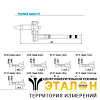 N1-16 - паяльные сменные композитные головки для HAKKO FМ-2024