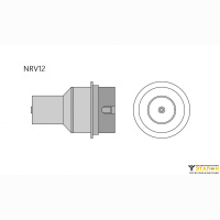 Weller NRV12 (T0058750774N). Насадка прямая 12 мм для термофенов HAP