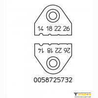Weller AWG 14, 18, 22, 26. Набор ножей для термопинцета