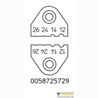 Weller AWG. Набор ножей для термопинцета
