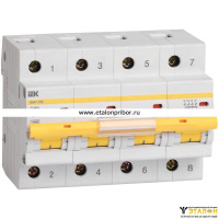 Автоматический выключатель ВА 47100 4п 063А D 10кА