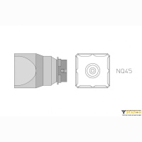Weller NQ45 (T0058736833N). Насадка 31,3 мм прямая для термофенов HAP