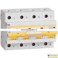 Автоматический выключатель 4р ВА 47-100 63 А