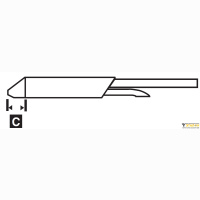 Metcal DSC-6CN0008S (замена STDC-003). Паяльное жало для CV/MX-DS 0.76 × 1.68 мм
