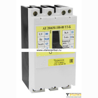 Автоматический выключатель AE 2046М-100-00У3-Б-10А-12In