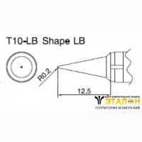 T10-LB - паяльная сменная композитная головка для станций 938