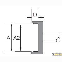 Metcal SMTC-110. Паяльное жало для MX SOIC-20