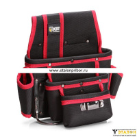 Сумка монтажника поясная с жесткими стенками, серия «ПРОФИ» С-15 (КВТ)