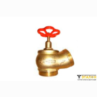 Кран латунный ПК-65 угловой 125 градусов (нар.-нар.)
