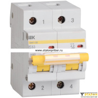 Автоматический выключатель ВА 47100 2п 050А С 10кА
