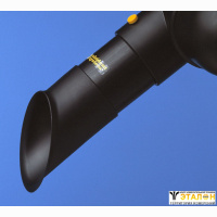 Alsident 1-7525-6. Раструб дымоприемника антистатический, трубка 70-250 мм, черный